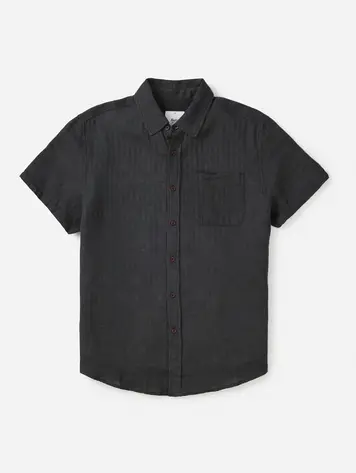 Katin MEN'S ALAN SOLID SHIRT BLACK WASH
