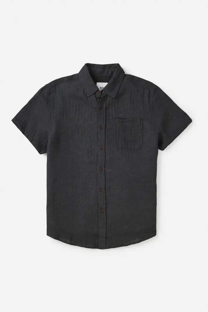 Katin MEN'S ALAN SOLID SHIRT BLACK WASH
