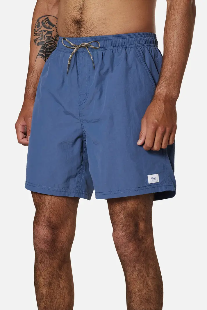 Katin MEN'S POOLSIDE VOLLEY WASHED BLUE