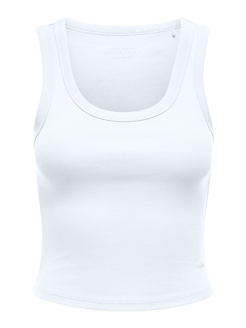 Only EASY TANK TOP BRIGHT WHITE