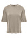 Only HANNAH O-NECK TOP FEATHER GRAY