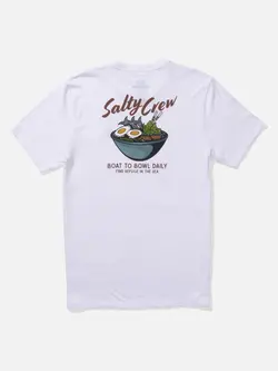 Salty crew HOMMES FISH BOWL TEE WHITE