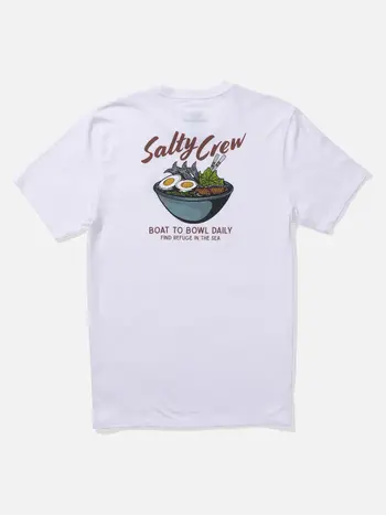 Salty crew HOMMES FISH BOWL TEE WHITE