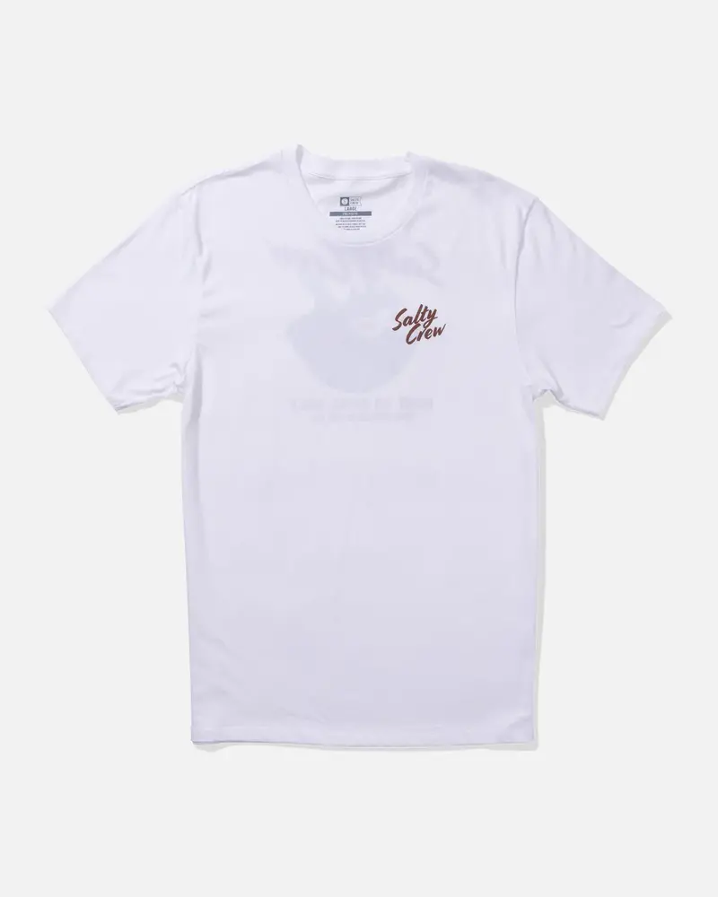 Salty crew MEN'S FISH BOWL TEE WHITE