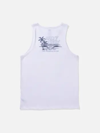 Salty crew HOMMES A FRAME TANK WHITE