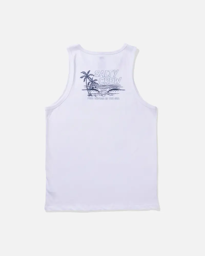 Salty crew HOMMES A FRAME TANK WHITE