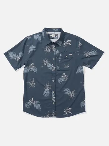 Salty crew HOMMES WEEKENDER UV BUTTON UP WOVEN BLUEFIN