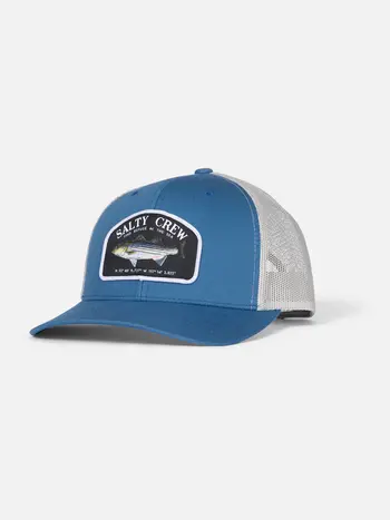 Salty crew HOMMES STRIPER RETRO TRUCKER HAT SILVER/SLATE