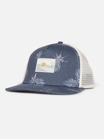 Salty crew HOMMES REFLECTION TRUCKER HAT BLUEFIN