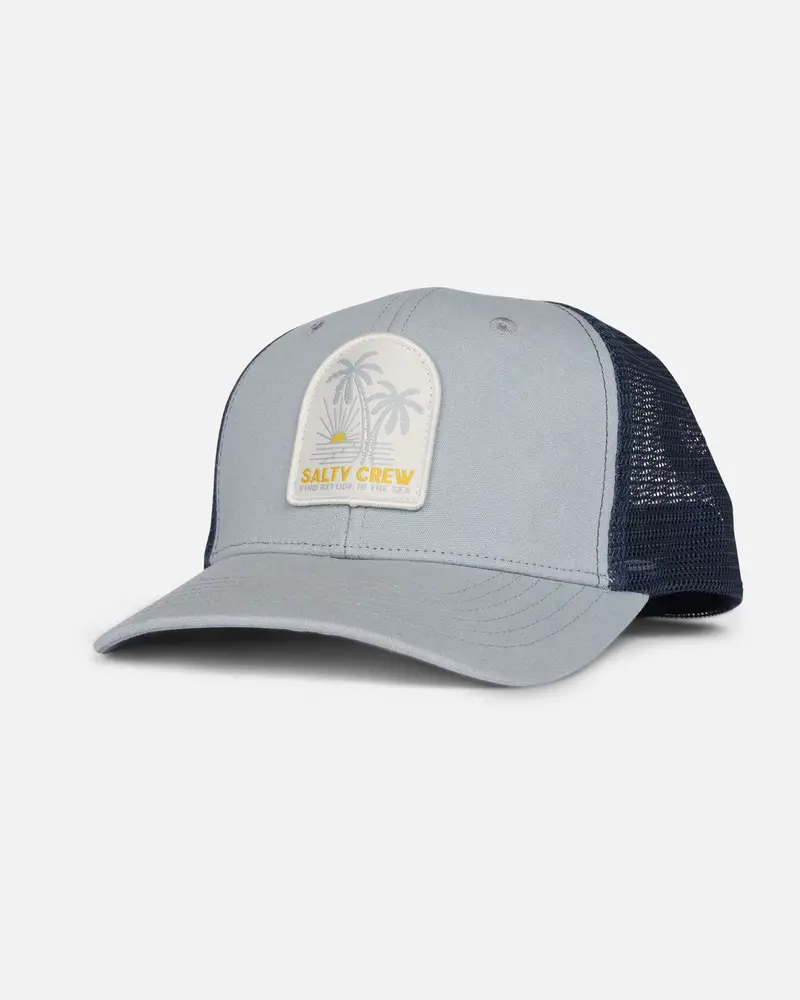 Salty crew MEN'S PALMDALE RETRO TRUCKER HAT BLUE/NAVY