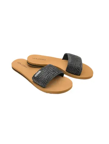 Volcom FEMMES SIMPLE SLIDE BRAID BLACK