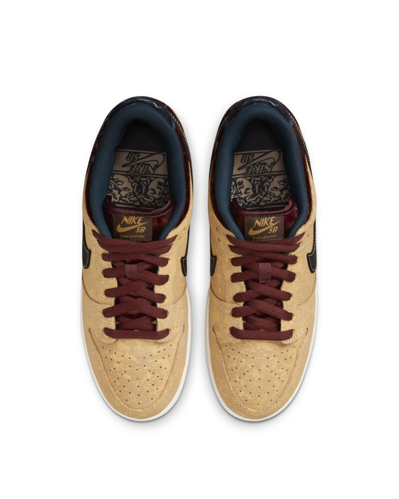 Nike SB DUNK LOW PRO Celestial Gold/Black-Dark Team Red