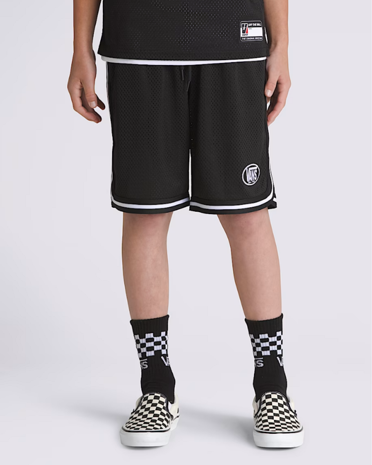 Vans ENFANTS CLASSIC OVAL LOOSE BASKETBALL SHORTS BLACK