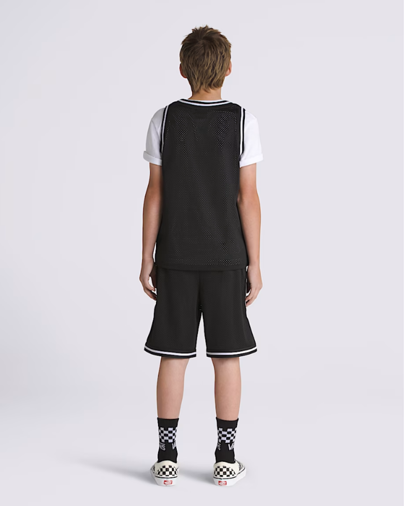 Vans KIDS CLASSIC OVAL LOOSE BASKETBALL SHORTS BLACK