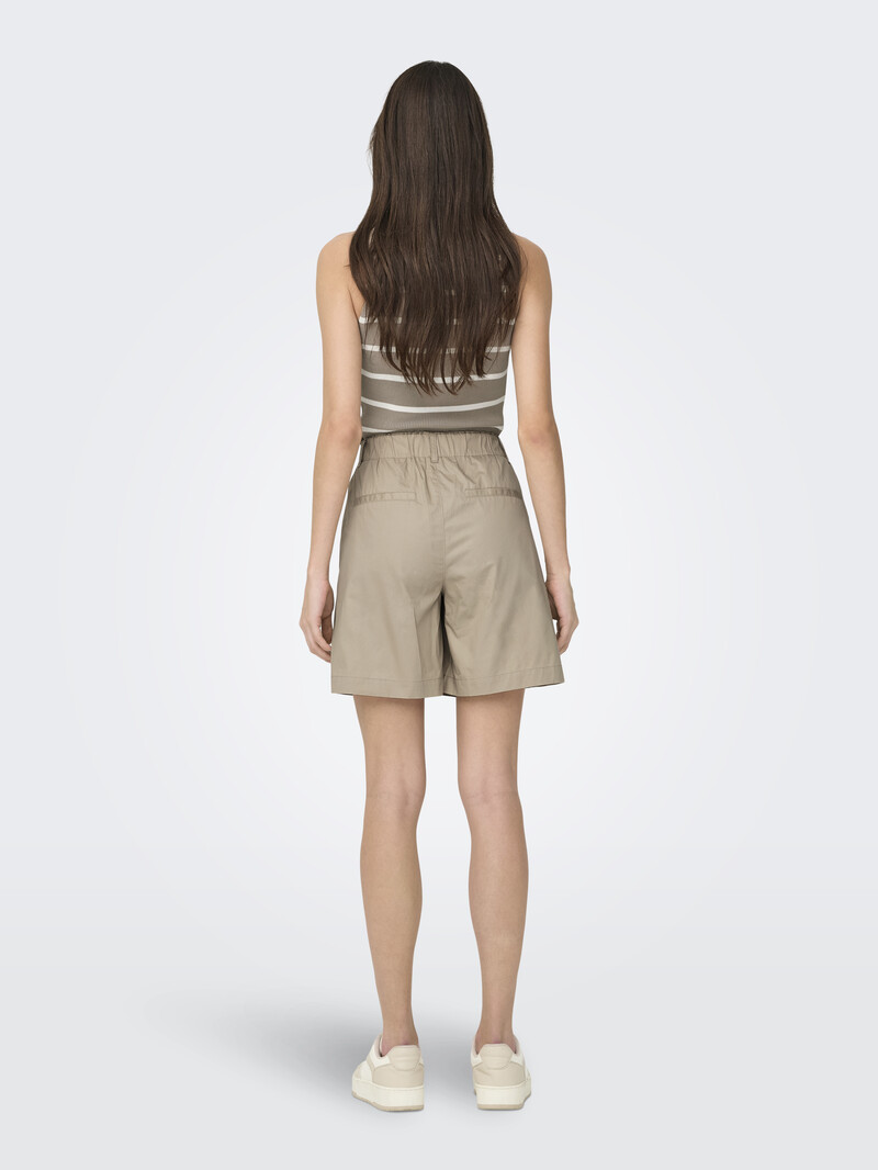 Only MAJLI TANK TOP KNT SIMPLY TAUPE STRIPES