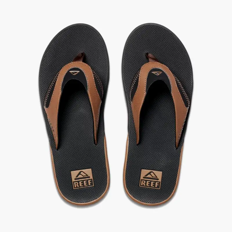 Reef MEN'S FANNING BLACK/TAN