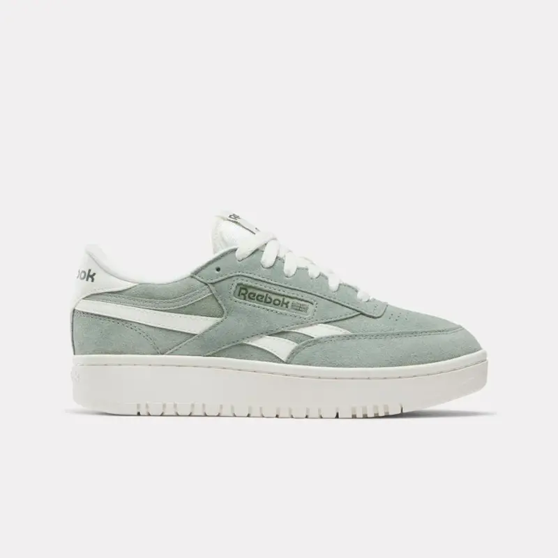 Reebok WOMEN'S CLUB C DOUBLE REVENGE HYBRID GREEN/CHALK
