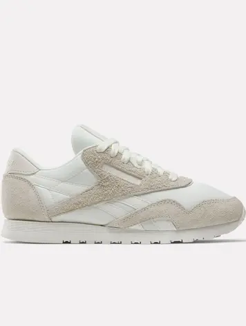 Reebok WOMEN'S CLASSIC NYLON SAND/CHALK