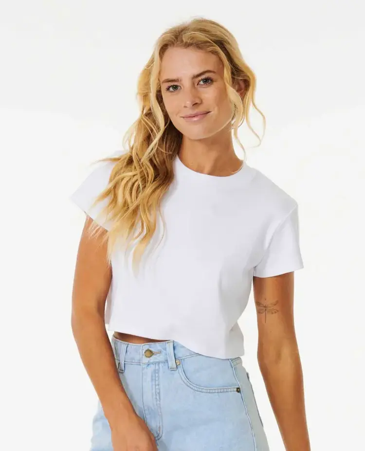 RIP CURL WOMEN'S CLASSIC RIBBED TEE