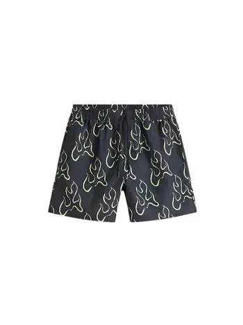 Vans MEN'S PRIMARY PRINT ELASTIC ASPHALT SHADOW LIME