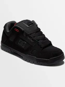 DC Shoes MEN'S STAG BLACK/GREY/RED