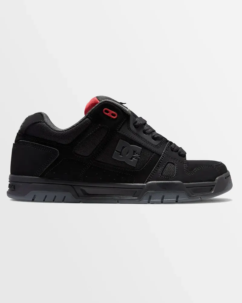 DC Shoes HOMMES STAG BLACK/GREY/RED