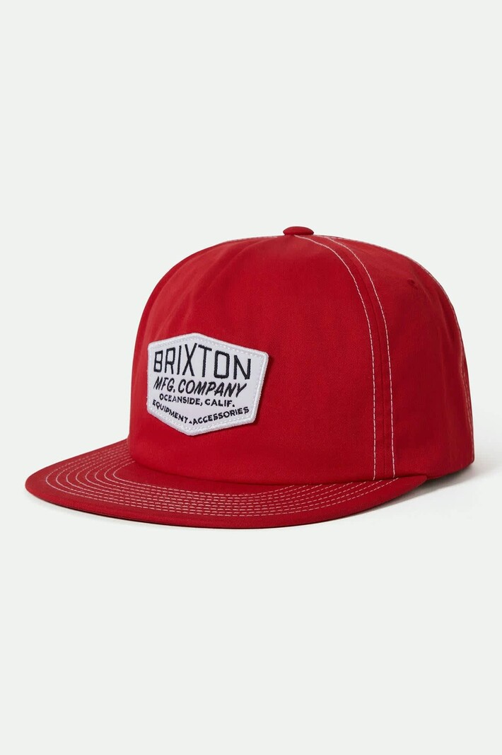 Brixton HOMMES COLESON HP SNAPBACK RED