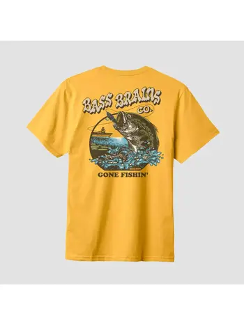 Brixton MEN'S BASS BRAINS GF STT T-SHIRT RAY