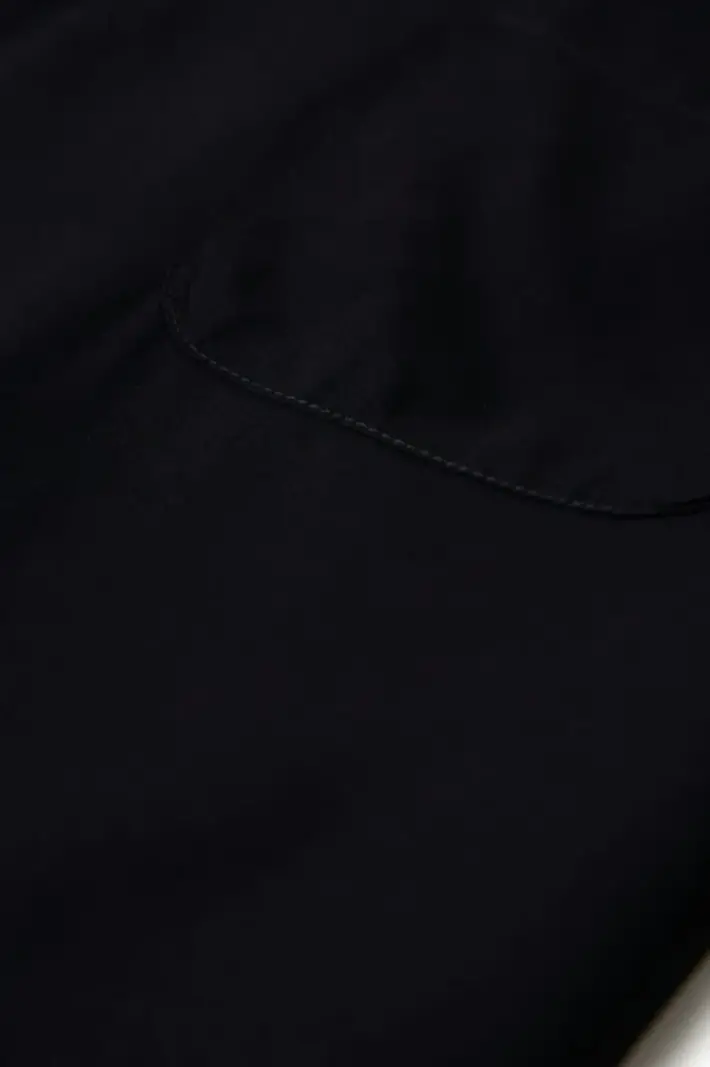 Brixton HOMMES BUNKER S/S CAMP COLLAR SHIRT BLACK