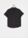 Brixton HOMMES CHARTER ORG CTTN SHIRT WASHED BLACK