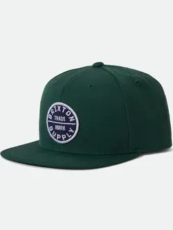 Brixton MEN'S OATH III SNAP BACK PINE NEEDLE/PINE NEEDLE