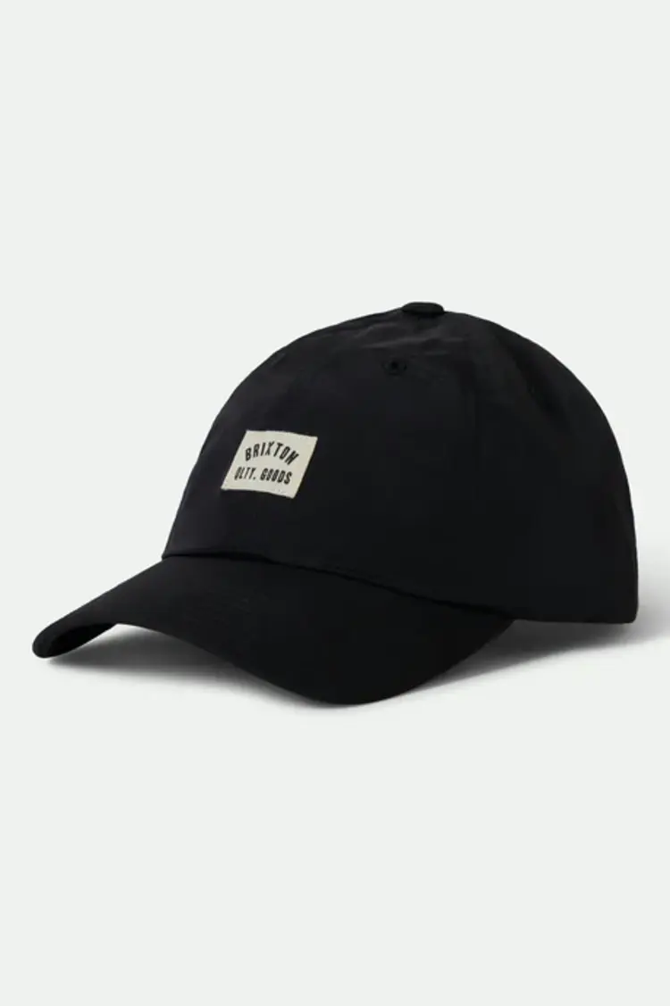 Brixton HOMMES WOODBURN LP ADJ HAT BLACK NYLON