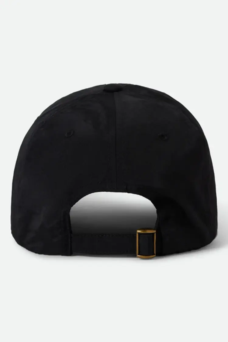 Brixton MEN'S WOODBURN LP ADJ HAT BLACK NYLON
