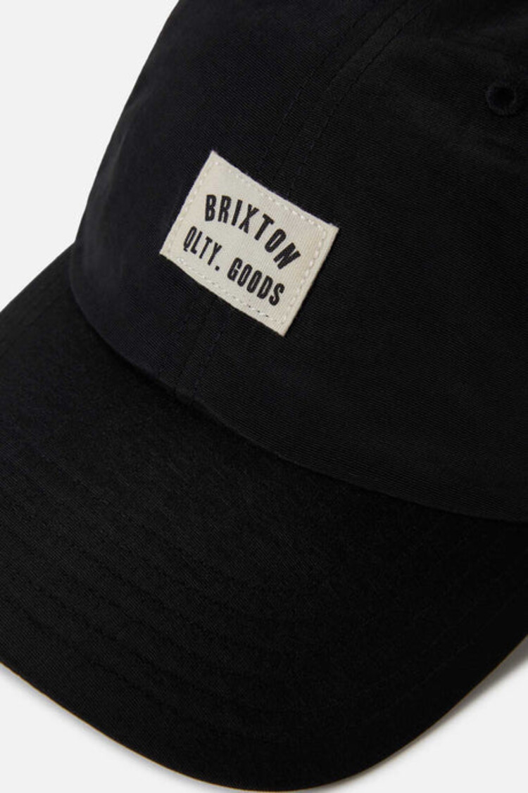 Brixton HOMMES WOODBURN LP ADJ HAT BLACK NYLON