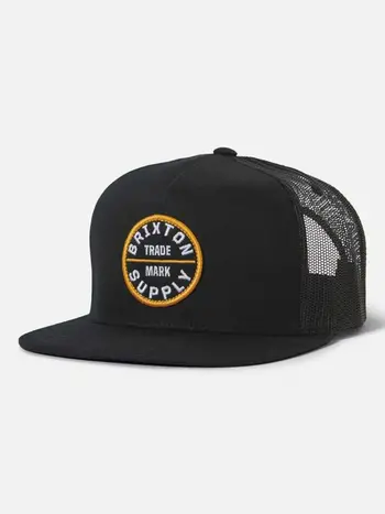 Brixton HOMMES OATH MP TRUCKER HAT BLACK/BLACK