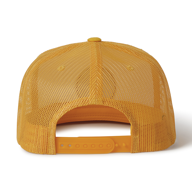 Brixton MEN'S OATH MP TRUCKER HAT YELLOW/WHITE/YELLOW