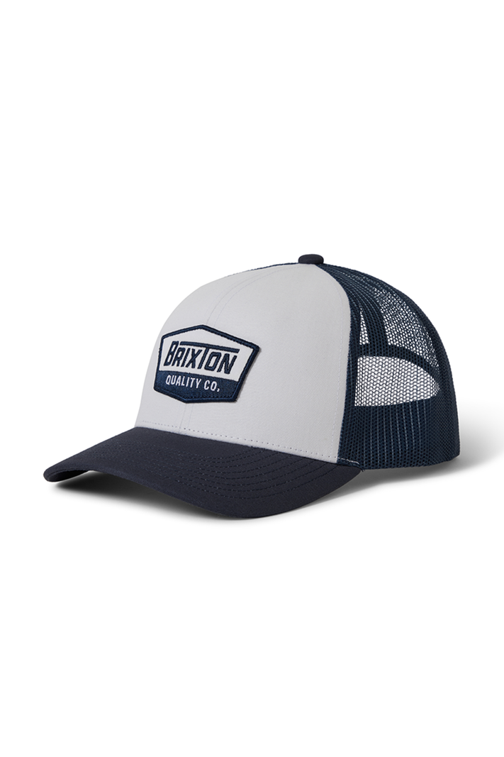 Brixton HOMMES REGAL NETPLUS MP TRUCKER HAT WASHED NAVY/WHITE