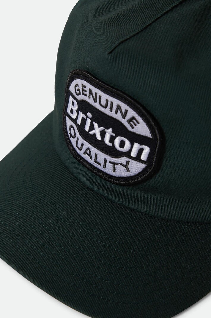 Brixton HOMMES KEATON MP TRUCKER HAT DEEP FOREST/DEEP FOREST