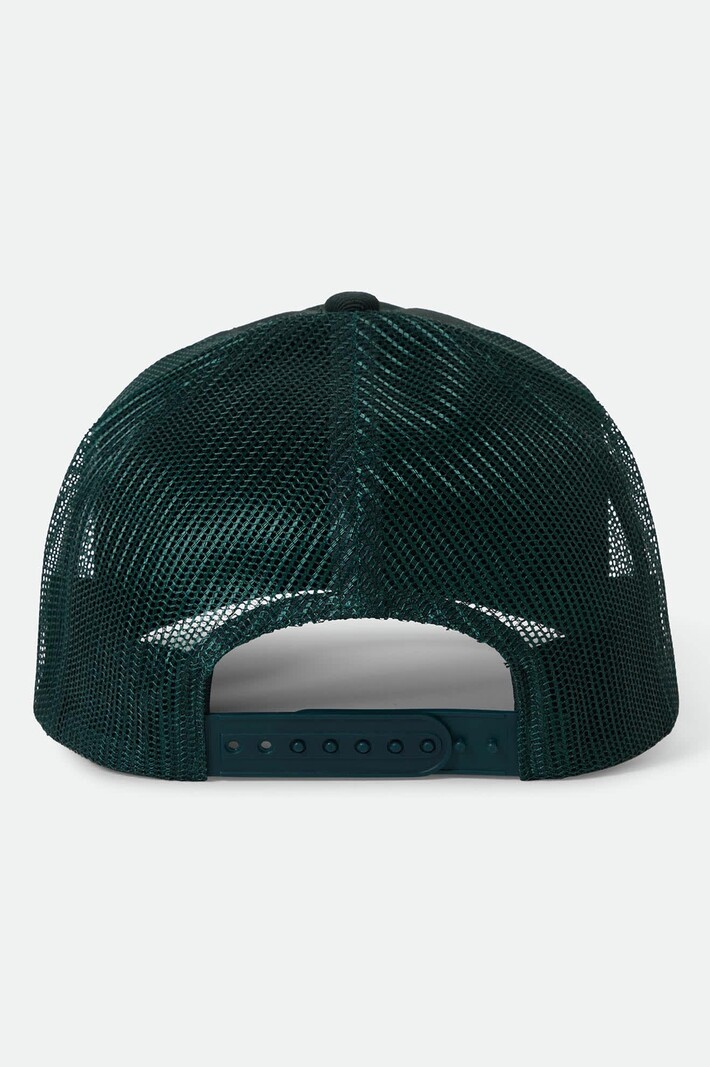 Brixton HOMMES KEATON MP TRUCKER HAT DEEP FOREST/DEEP FOREST