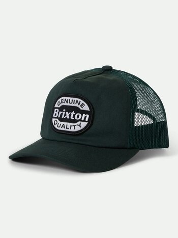 Brixton HOMMES KEATON MP TRUCKER HAT DEEP FOREST/DEEP FOREST