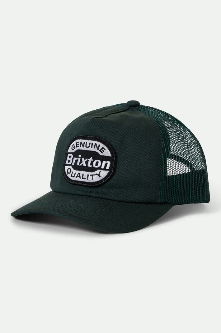 Brixton HOMMES KEATON MP TRUCKER HAT DEEP FOREST/DEEP FOREST