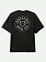 Brixton MEN'S CREST II STT T-SHIRT BLACK/OFF WHITE/COPPER