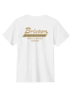 Brixton MEN'S TOWNSHIP TAILORED TEE WHITE