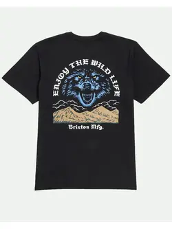 Brixton HOMMES MERCY S/S STANDARD T-SHIRT BLACK