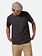 Brixton HOMMES VINTAGE RESERVE HENLEY TEE BLACK SOL WASH