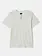 Brixton HOMMES VINTAGE RESERVE S/S HENLEY OFF WHITE SOL WASH