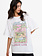 Notice the reckless FEMME SURFING CITRUS OVERSIZED TEE