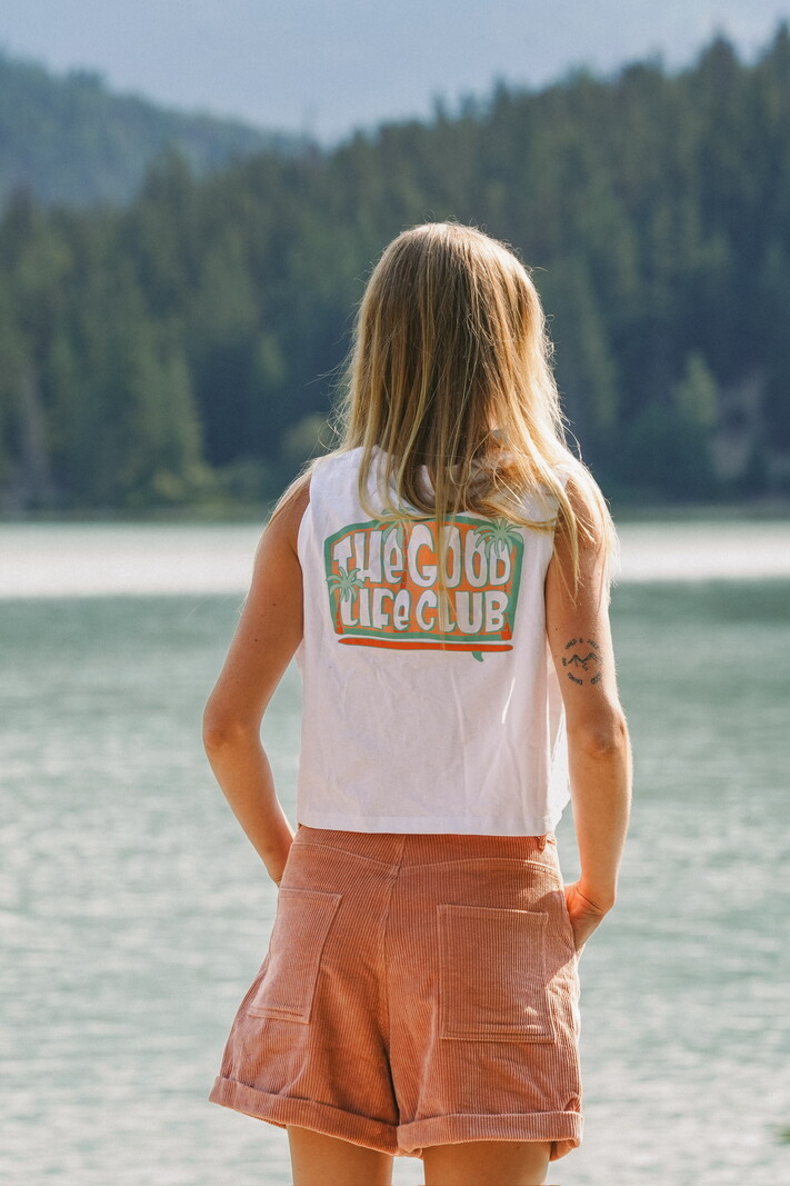 Notice the reckless FEMMES GOOD LIFE TANK TOP