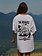 Notice the reckless FEMMES SURF CLUB TEE DRESS WHITE