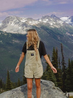 Notice the reckless WOMEN'S SAGE OVERALL SAGE/GREEN